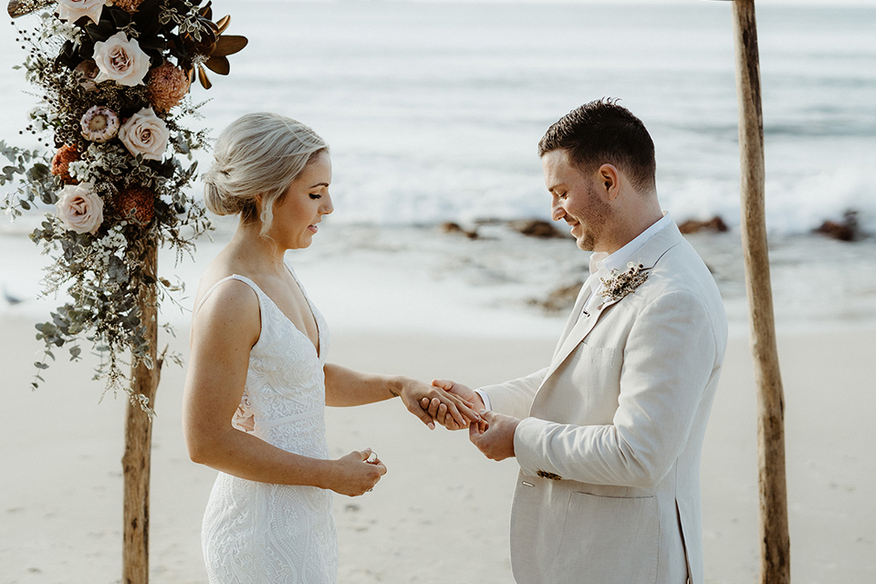 Byron Bay Beach Elopement - Hitched In Paradise - Wedding Rings