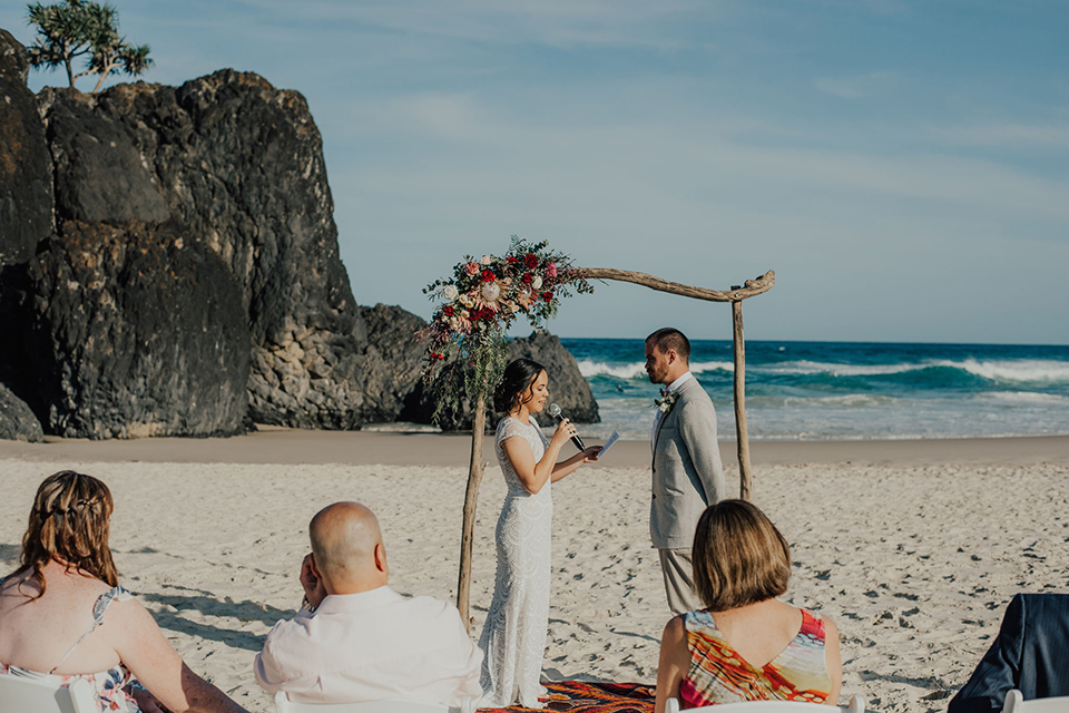 Tweed Coast Beach Wedding Vows